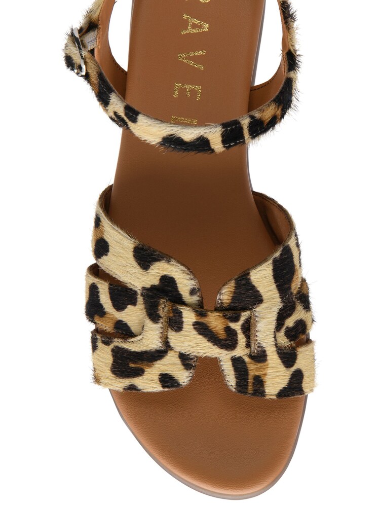 طبعات حيوانات - Ravel Interwoven Footbed Leather Sandals - صورة 4 من 4 طبعات حيوانات - Ravel Interwoven Footbed Leather Sandals - صورة 4 من 4