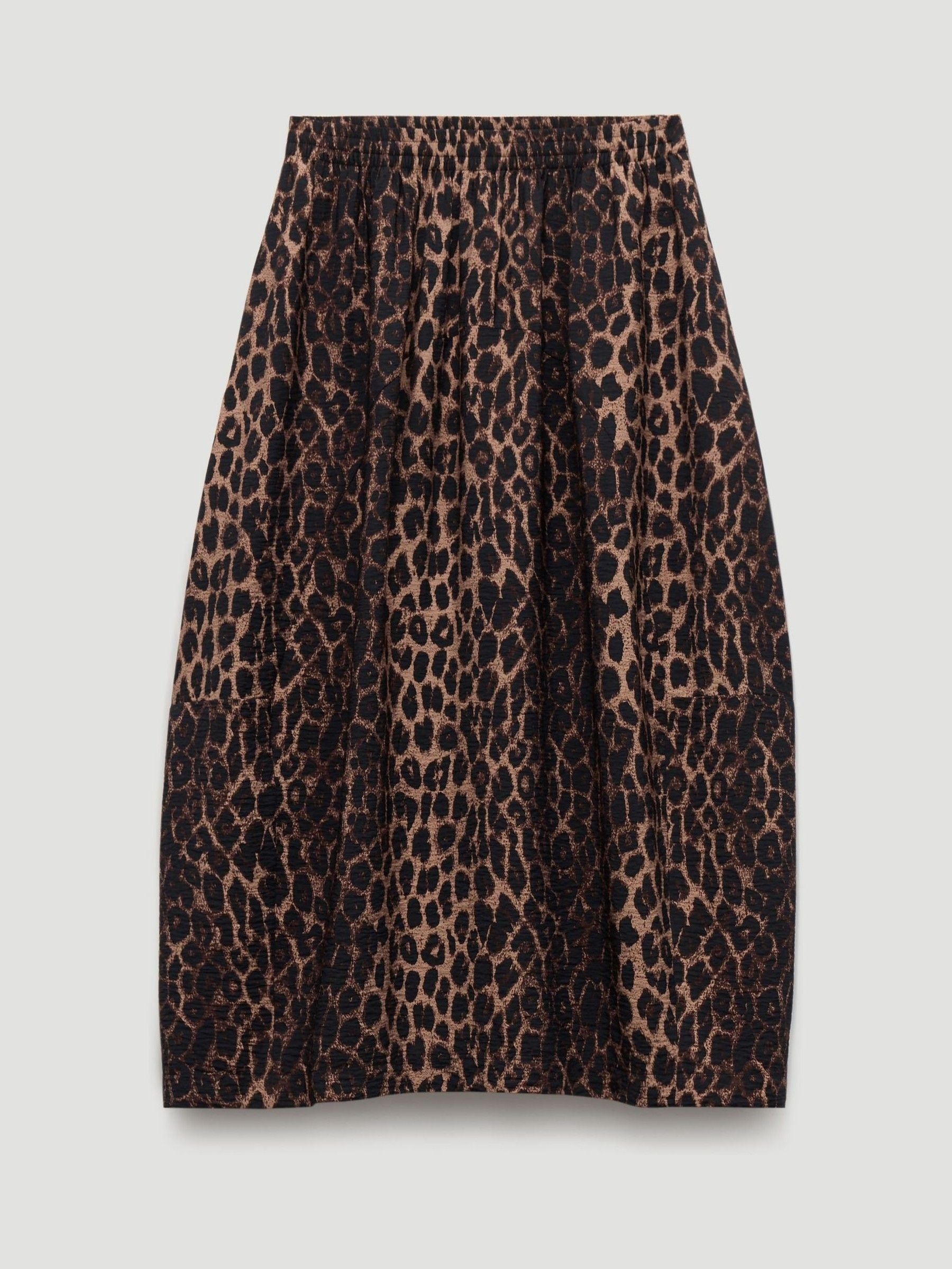 Buy Hush Brown Liddie Air Flow Barrel Midi Skirt from Next USA