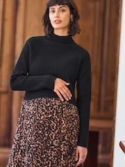 Seraphine – Rundhals-Stillpullover und -kleid (Umstandsmode) - Bild 6 von 8
