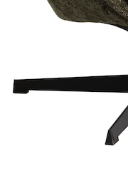 Barker and Stonehouse Green Fabric Swivel Armchair - Image 5 of 6