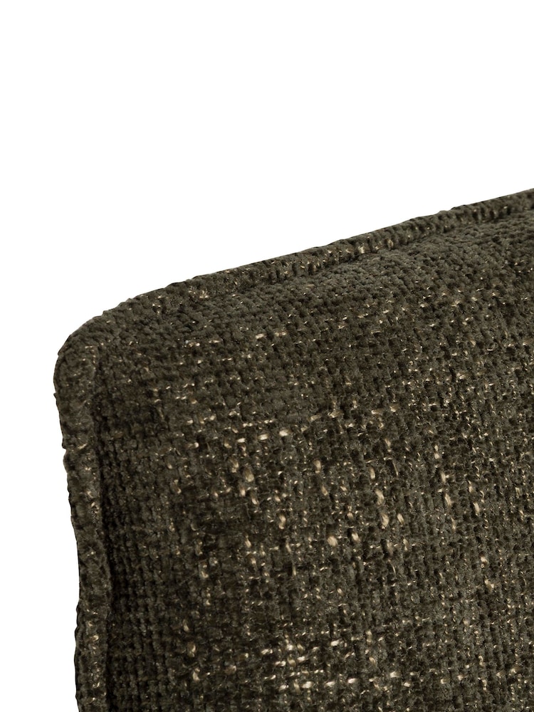 Barker and Stonehouse Green Fabric Swivel Armchair - Image 6 of 6