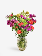 Multi Bright Posy Fresh Flower Letterbox Bouquet - Image 3 of 5