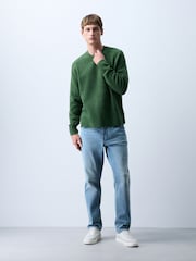 Light Blue Slim Fit Essential Stretch Jeans - Image 2 of 11