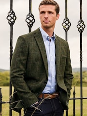 Brook Taverner Green Check British Wool Jacket - Image 1 of 6