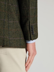 Brook Taverner Green Check British Wool Jacket - Image 5 of 6