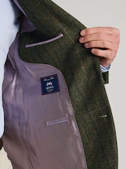 Brook Taverner Green Check British Wool Jacket - Image 6 of 6