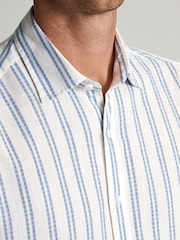 Brook Taverner Blue Short Sleeve Shirt - Image 2 of 5