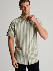 Brook Taverner Green Short Sleeve Shirt - Image 1 of 5