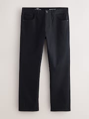 Black Solid Bootcut Classic Stretch Jeans - Image 5 of 9