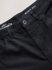 Black Solid Bootcut Classic Stretch Jeans - Image 7 of 9