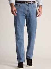 Brook Taverner Blue Tailored Fit Denim Jeans - Image 1 of 1