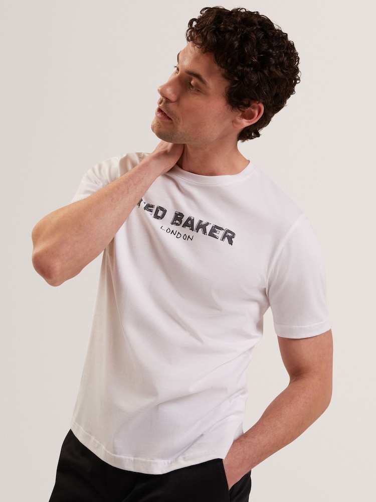 Ted Baker Branded T-Shirt - Bild 1 von 6
