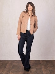 Lakeland Leather Brown Miller Suede Jacket - Image 4 of 6