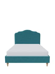 Millbrook Beds Teal Drift Luxury Velvet Frame - Image 3 of 6