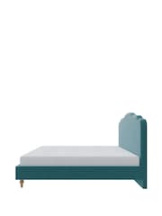 Millbrook Beds Teal Drift Luxury Velvet Frame - Image 4 of 6