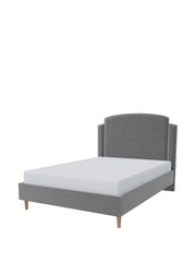 Millbrook Beds Steel Deco Arc Luxury Velvet Frame - Image 2 of 6