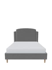 Millbrook Beds Steel Deco Arc Luxury Velvet Frame - Image 3 of 6