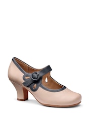 Hotter Natural Standard Fit Broadway Buckle Formal Shoes - Image 2 of 4