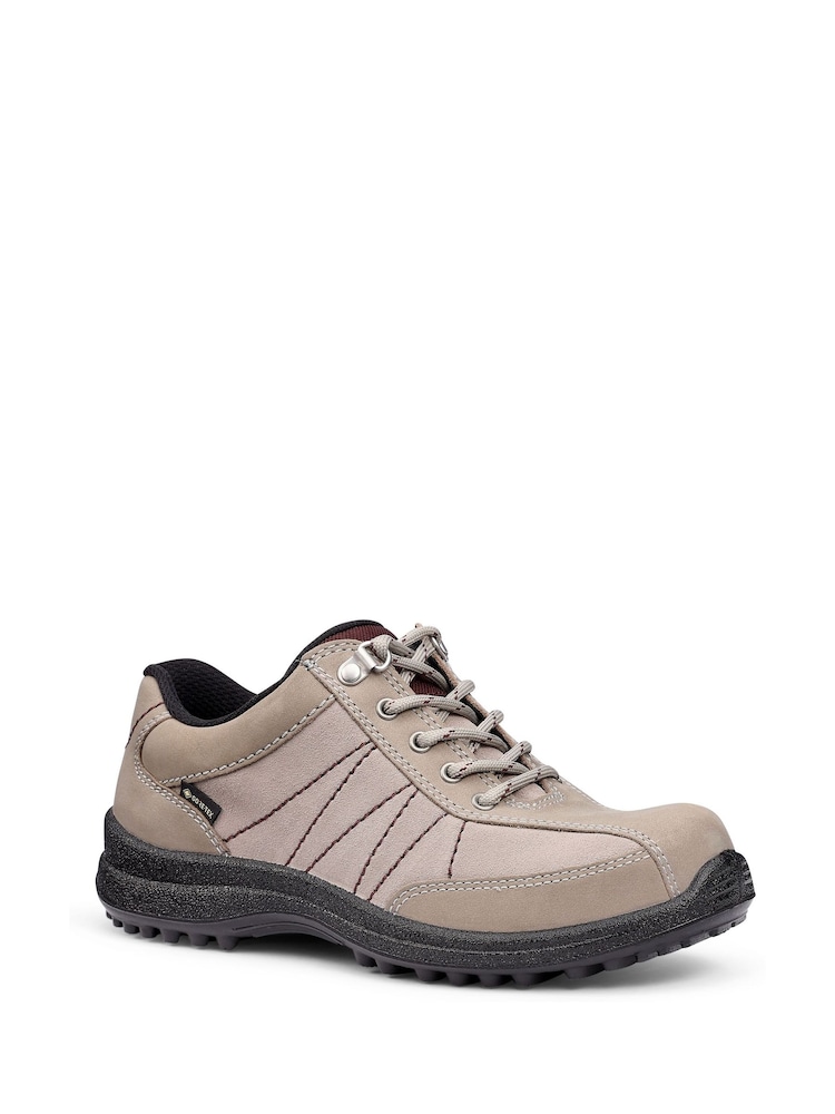 Hotter Grey Wide Fit Mist Lace Up Gore Tex Shoes - Image 2 of 4