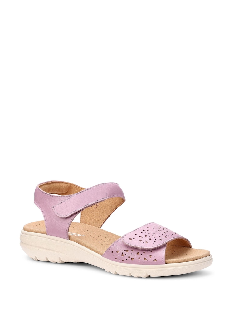 Hotter Pink Standard Fit Leah II Touch-Fastening Casual Sandals - Image 2 of 4