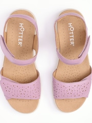 Hotter Pink Standard Fit Leah II Touch-Fastening Casual Sandals - Image 4 of 4