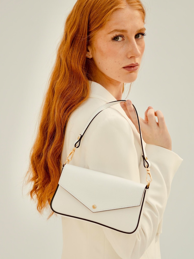 Apatchy White The Munro Leather Shoulder Bag - Image 4 of 4