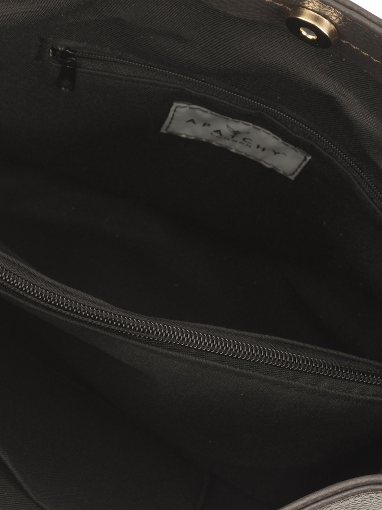 Καφέ - Δερμάτινη τσάντα Apatchy The Harriet - Εικόνα 6 του 6