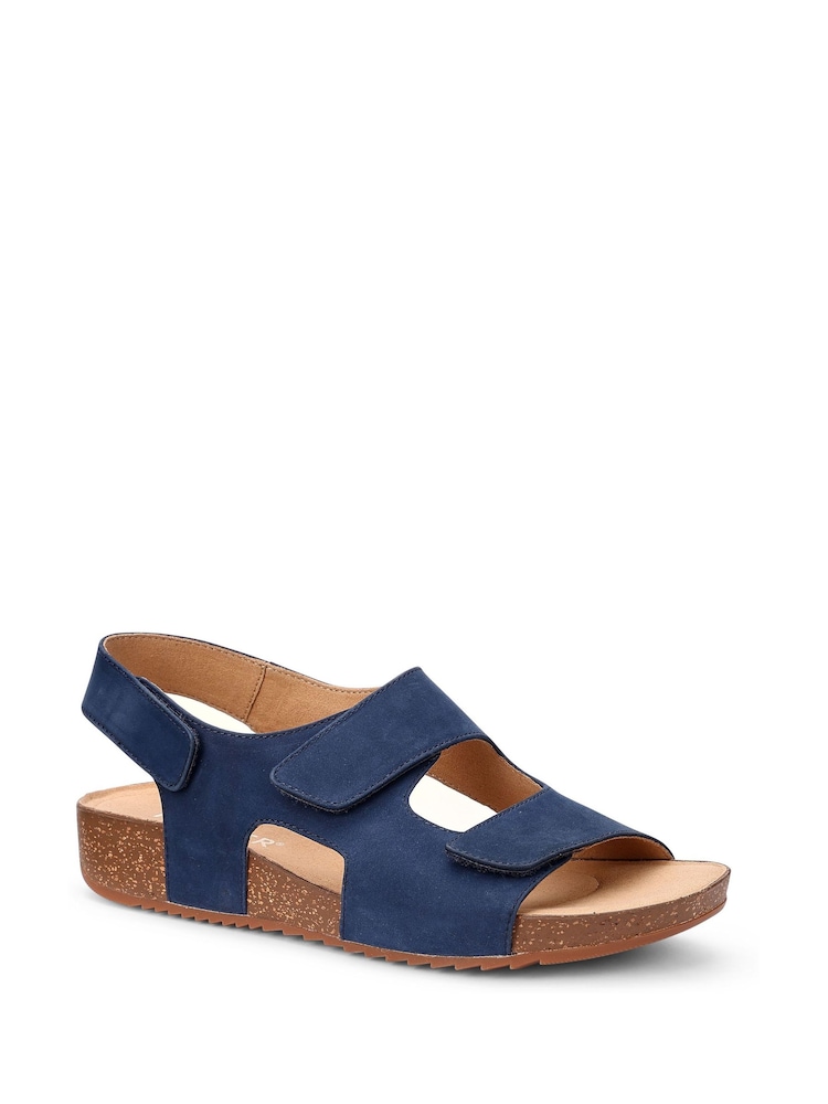 Hotter Blue Standard Fit Explore Touch-Fastening Casual Sandals - Image 2 of 4