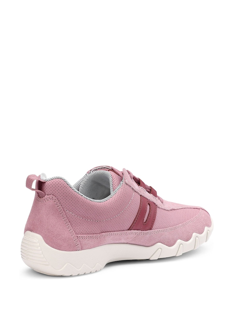 Hotter Pink Wide Fit Leanne II Lace-Up Active Shoes - Image 3 of 3