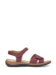 Hotter Red Standard Fit Piya Touch-Fastening Casual Sandals - Image 1 of 4