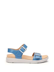 Hotter Blue Standard Fit Corfu Buckle Casual Sandals - Image 1 of 4