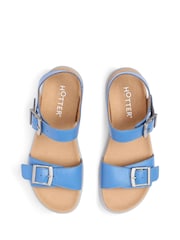 Hotter Blue Standard Fit Corfu Buckle Casual Sandals - Image 4 of 4