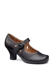Hotter Black Standard Fit Broadway Buckle Formal Sandals - Image 2 of 4