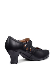 Hotter Black Standard Fit Broadway Buckle Formal Sandals - Image 3 of 4