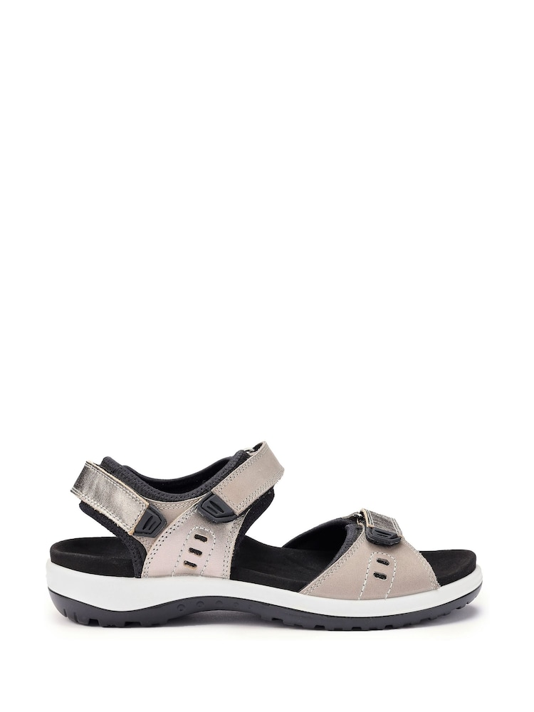 Hotter Grey Walk II Touch-Fastening Active Sandals - Image 1 of 4