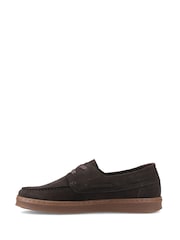 Hush Puppies Chocolate Brown Madden Boat Shoes - Image 7 of 7