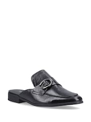 Hush Puppies Black Calla Mule Slippers - Image 1 of 5