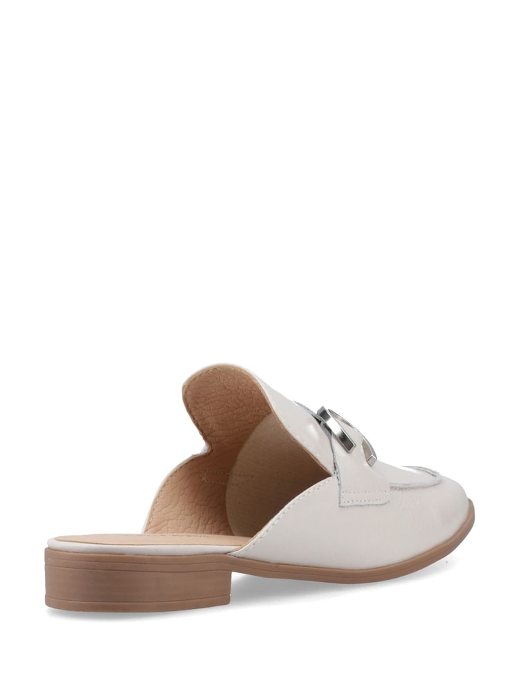 Hush Puppies Cream Calla Mule Slippers - Image 2 of 5