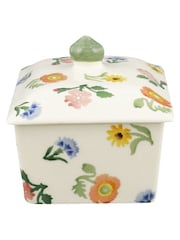Emma Bridgewater Cream Poppies & Pinks Small Butter Dish - Image 4 of 5