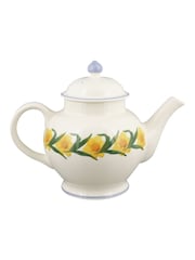 Emma Bridgewater Cream Windblown Daffodils 4 Mug Teapot - Image 4 of 6