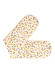 Emma Bridgewater Yellow Mini Eggs Double Oven Glove & Tea Towel Set - Image 3 of 3