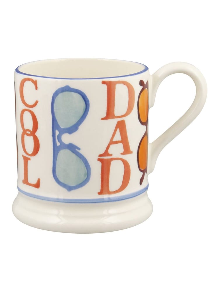Emma Bridgewater Cream Cool Dad 1/2 Pint Mug - Image 1 of 4