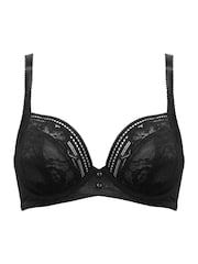 Pour Moi Black Plunge Taylor Lace Bras - Image 3 of 4