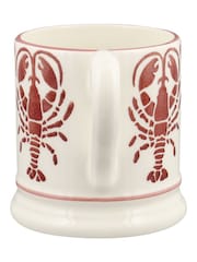 Emma Bridgewater Cream Lobster 1/2 Pint Mug - Image 3 of 6