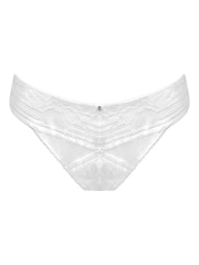 Pour Moi White Thong Taylor Lace Knickers - Image 3 of 4