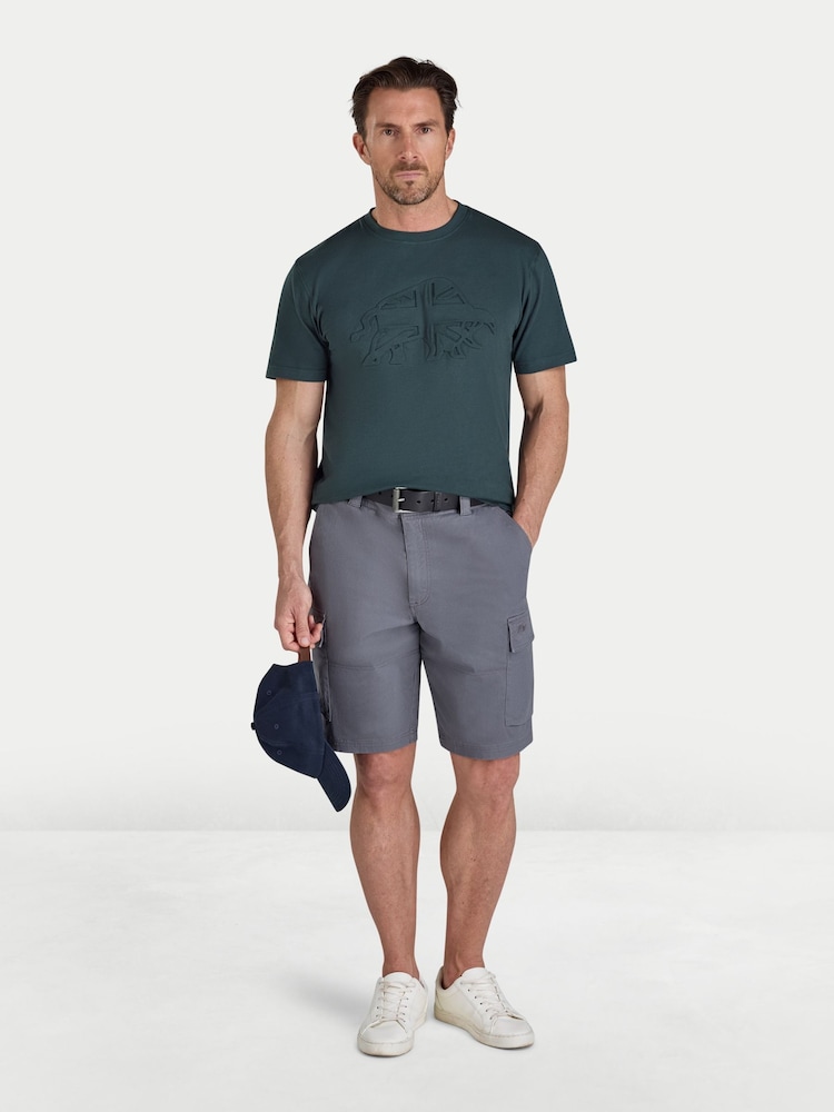 Raging Bull Green 3D Emboss T-Shirt - Image 2 of 4