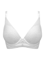 Pour Moi White Push Up Taylor Lace Bras - Image 3 of 4