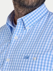 Cămașă clasică cu model pepit Raging Bull Mânecă lungă - Imaginea 4 din 4