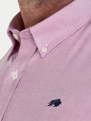 قميص أكسفورد كلاسيكي بكم طويل من Raging Bull - صورة 4 من 4