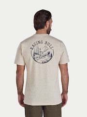 Raging Bull Natural Mountains Back Print T-Shirt - Image 2 of 4